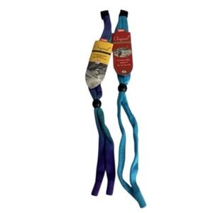 Chums Original Glasses‎ Retainer Two Pack Turquoise Purple 1 Tie Dye 0830 New